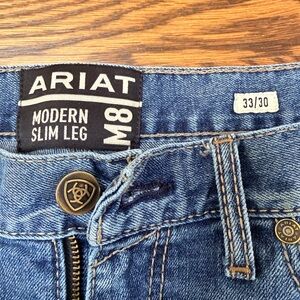Ariat M8 Blue Denim Slim Leg Jeans